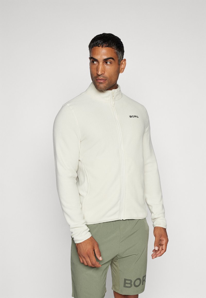Björn Borg FULL ZIP - Jakna iz flisa - silver birch