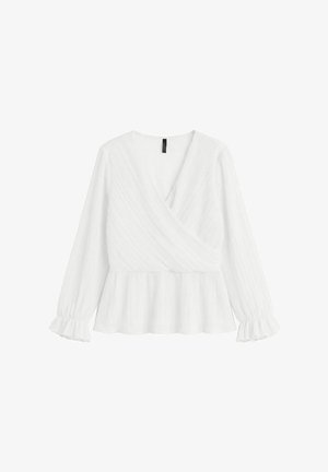 Vero Moda, BLOUSE VMDORA TOP - Blouse - snow white
