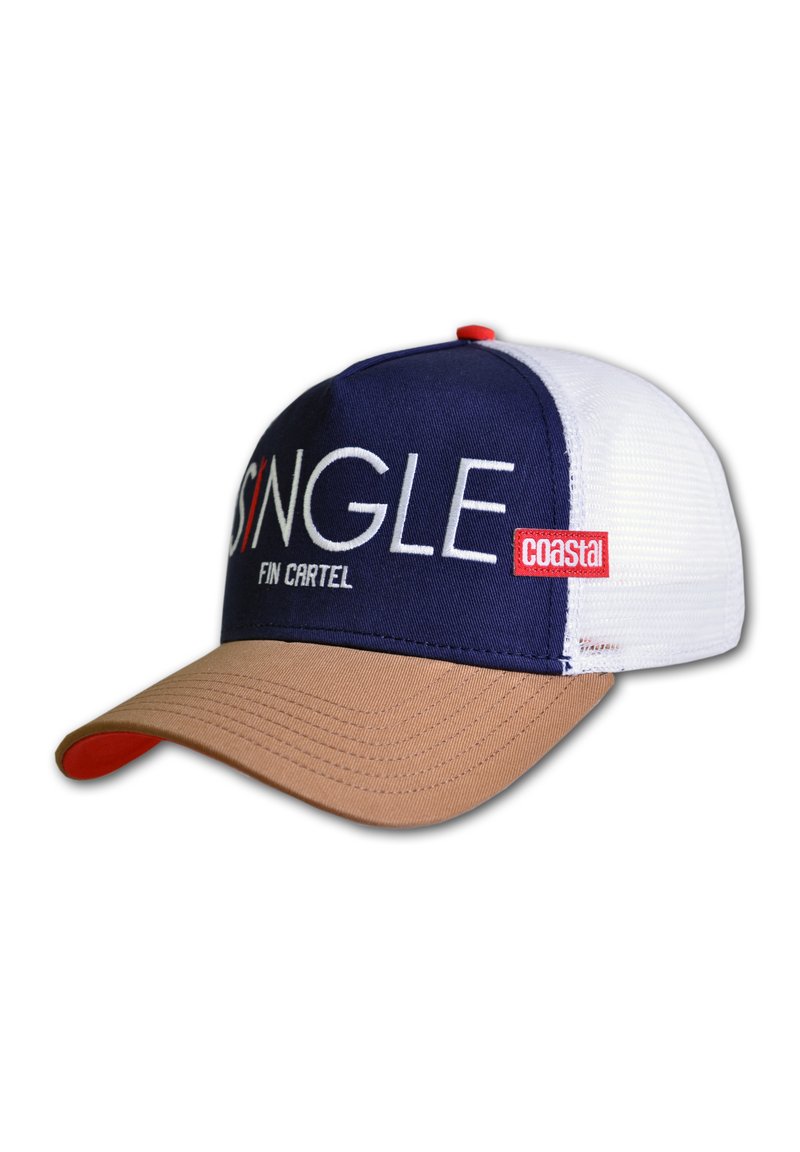 Damen Mützen | Coastal SINGLE FIN Cap navy/cognac/mehrfarbig - JL51559 Damen Mützen | Coastal SINGLE FIN Cap navy/cognac/mehrfarbig - JL51559