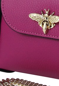 DrachenLeder Schoudertas - pink fuchsia