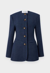 CAROL FITTED ROUND NECK  - Blézer - dark blue