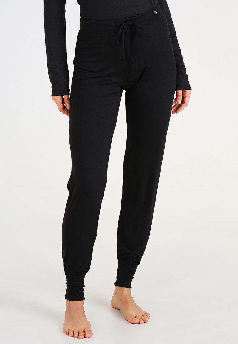 Esprit SINGLE PANTS Pyjama bottoms black Zalando.co.uk