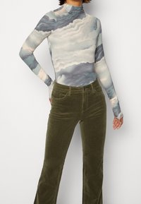 Vero Moda Broek - khaki