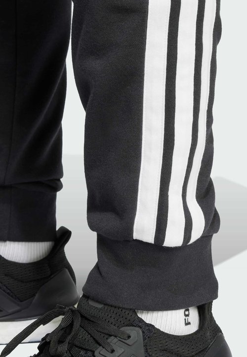 adidas Essential 3-Stripes French Terry Pant Black/White — foto 4