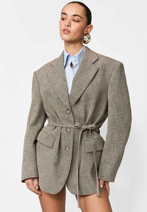 Rövid kabát - taupe