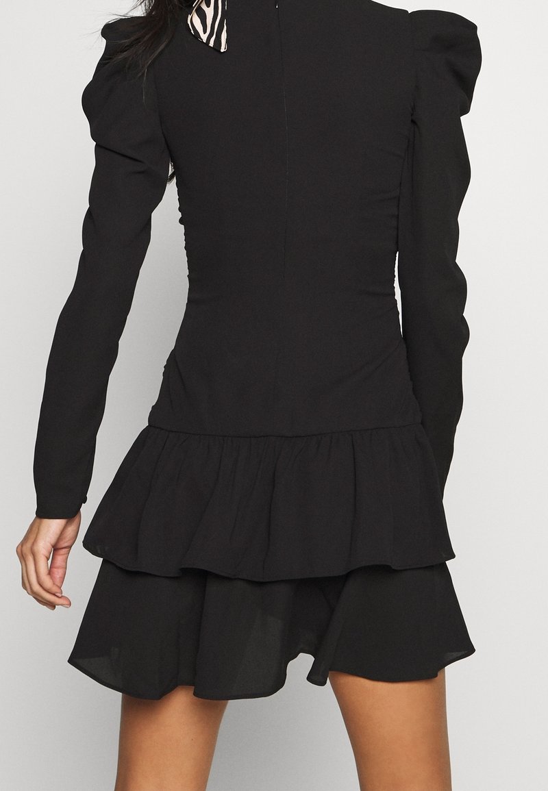 who what wear black dress Who What Wear Black Rick Rack Trim Dress- Size XS – The Saved Collection