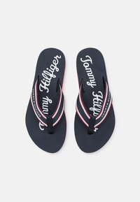 Tommy Hilfiger - GRAPHIC BEACH - Pool shoes - space blue Thumbnail Image 1