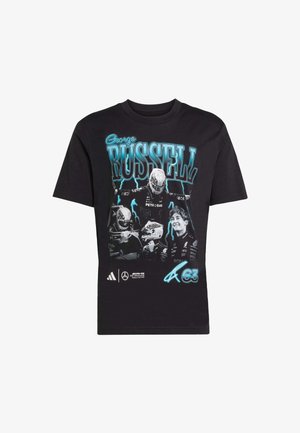 adidas Performance ADIDAS PERFORMANCE - AMG PETRONAS FORMULA ONE TEAM GEORGE RUSSELL - T-Shirt print - black