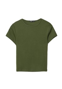 SLIM FIT - T-shirt basic - green