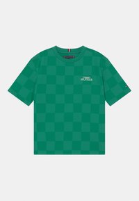 Tommy Hilfiger CHECKER BOARD TEE - T-shirt z nadrukiem