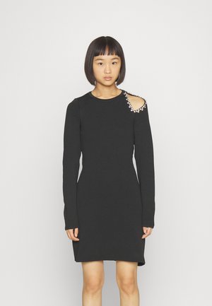 ONLY Petite ONLCAYSA BLING O NECK DRESS - Φόρεμα-πουλόβερ - black
