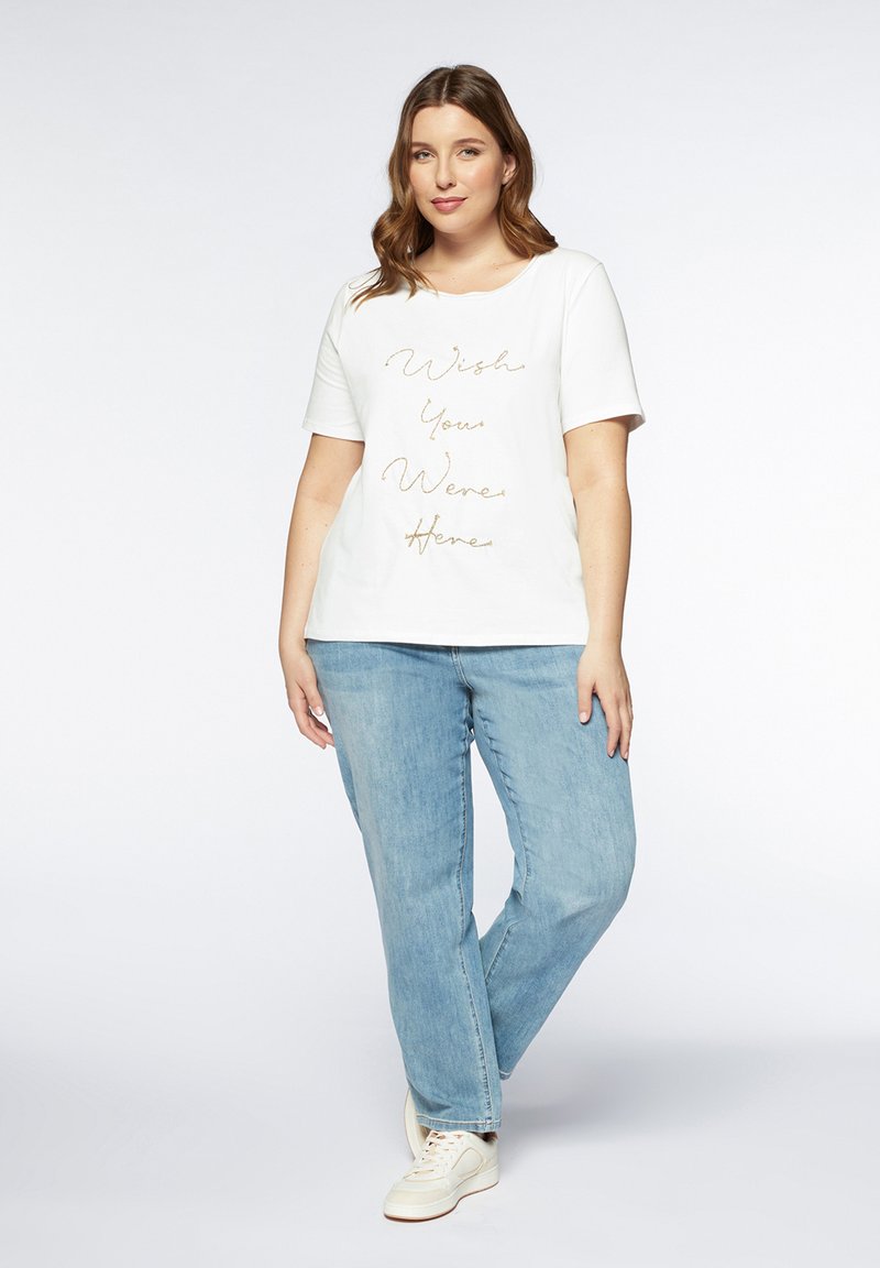 Fiorella Rubino T-shirt print wit