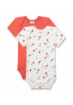 2ER PACK KURZARM MARIENKÄFER - Body - white