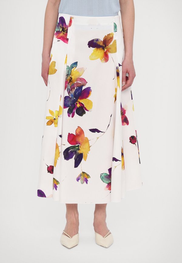 METEORA - Maxi skirt - ivory