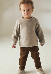 Next REGULAR FIT - Nadrágok - tan brown