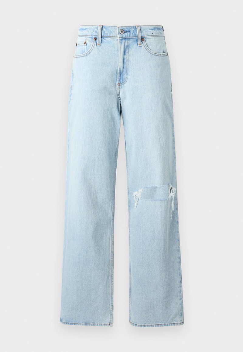 Abercrombie & Fitch Relaxed fit jeans lichtblauw denim Abercrombie & Fitch Relaxed fit jeans lichtblauw denim