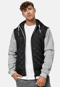 INDICODE JEANS HARRY - Chaqueta fina - black