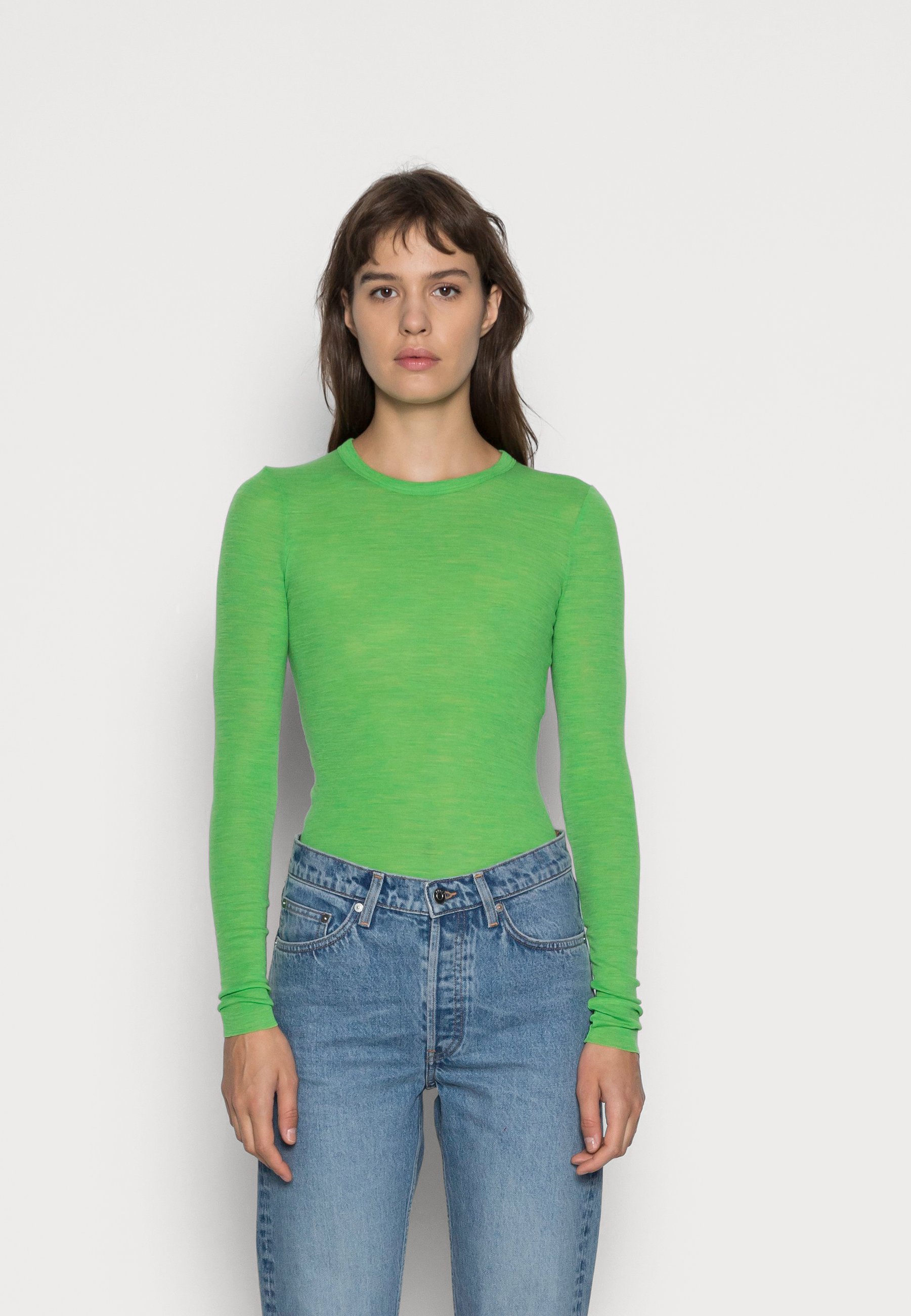 ARKET Long sleeved top - neon green 