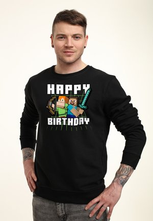 MINECRAFT BIRTHDAY - Sweatshirt - black