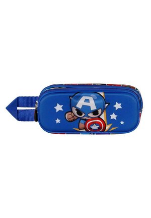 HEROES 3D DOUBLE - Trousse - Captain America blue