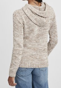 Oxmo Stickad tröja - beige