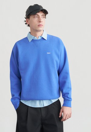 ESTABLISHED WORKS BOLD CREW  - Melegítőfelső - electric indigo