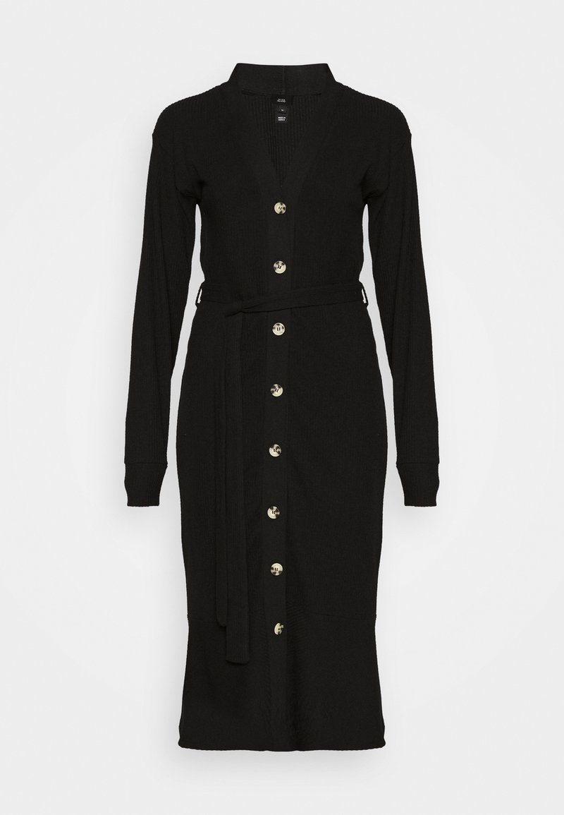 River Island Gebreide jurk zwart