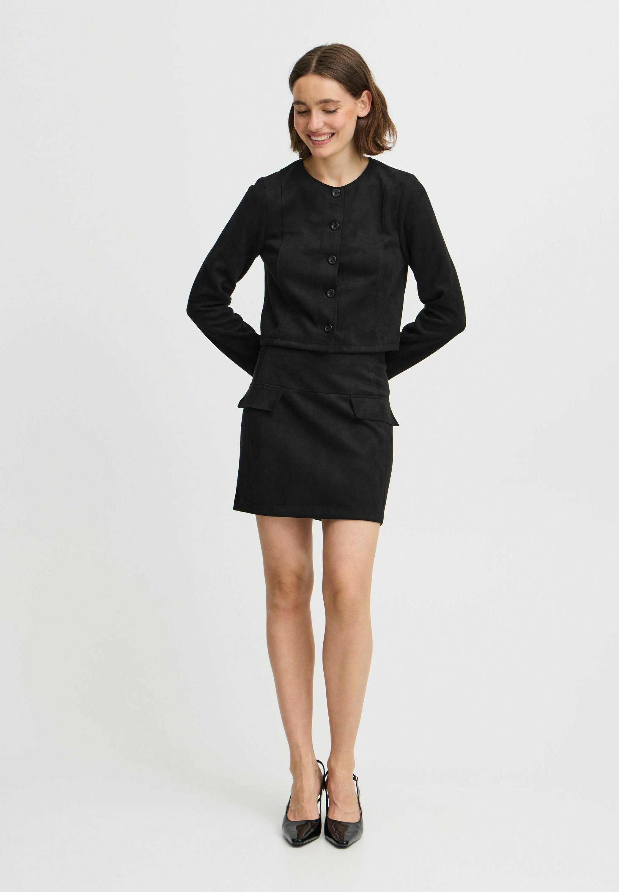 b.young BYTOMIRA - A-line skirt - black - Zalando.ie