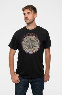 Paradiso Clothing THE BEATLES  - Print T-shirt - black