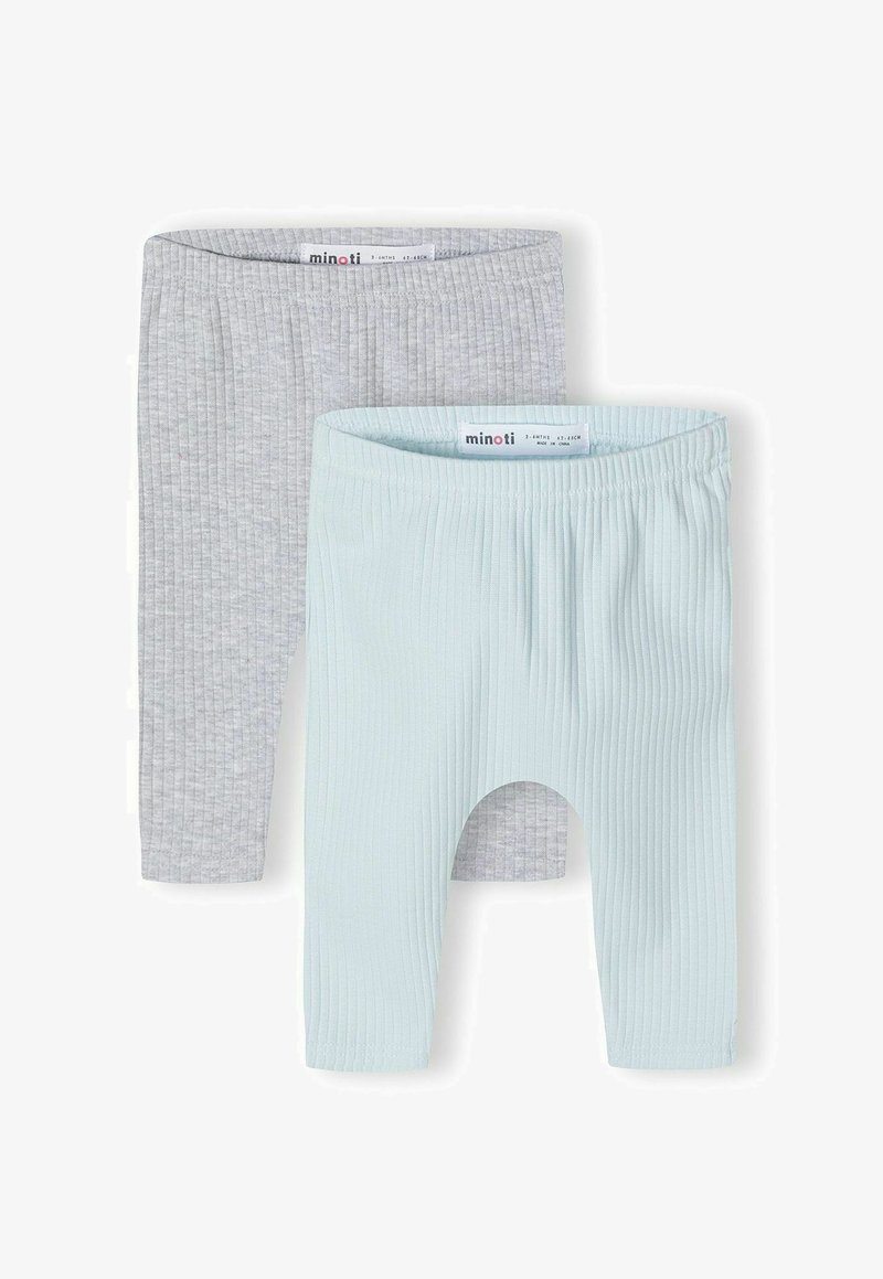 MINOTI 2 PACK - Pajkice – hlače - grey blue