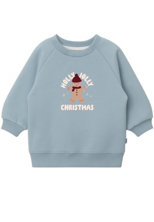 HOLLY JOLLY - Sweatshirt - hellblau