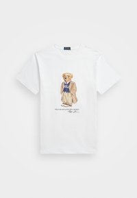 POLO BEAR JERSEY T-SHIRT - T-shirt imprimé - white