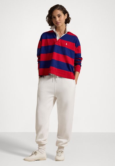 Polo Ralph Lauren RUGBY LONG SLEEVE - Top dugih rukava - red