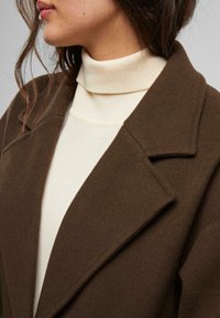 Urban Classics LONG - Klasisks mētelis - warmbrown