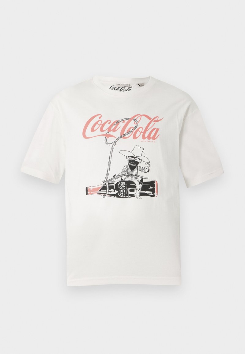 Only & Sons T-shirt print crème