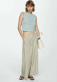 Mango Bluza - light green