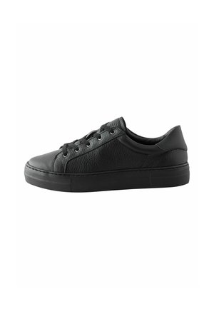 REGULAR FIT - SIGNATURE PREMIUM LACE-UP - Sneakers laag - black