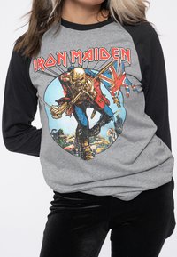 Paradiso Clothing IRON MAIDEN TROOPER BURST LOGO  - Long sleeved top - grey