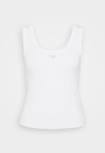 Débardeur Femme Guess Noir Et Blanc Avec Perles - Taille L - Occasion Très Bon état