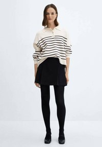 Mango RICCIOVE - Strickpullover - dark blue