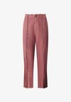 PEPE JEANS TROUSERS FERNA PANT - Trousers - dark blush pink
