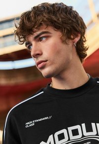 Next REGULAR FIT - EDIT  GRAPHIC HEAVYWEIGHT - Langærmet T-shirt - black