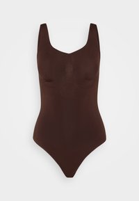 NEARLY NAKED THONG  - Body - bossed up brown
