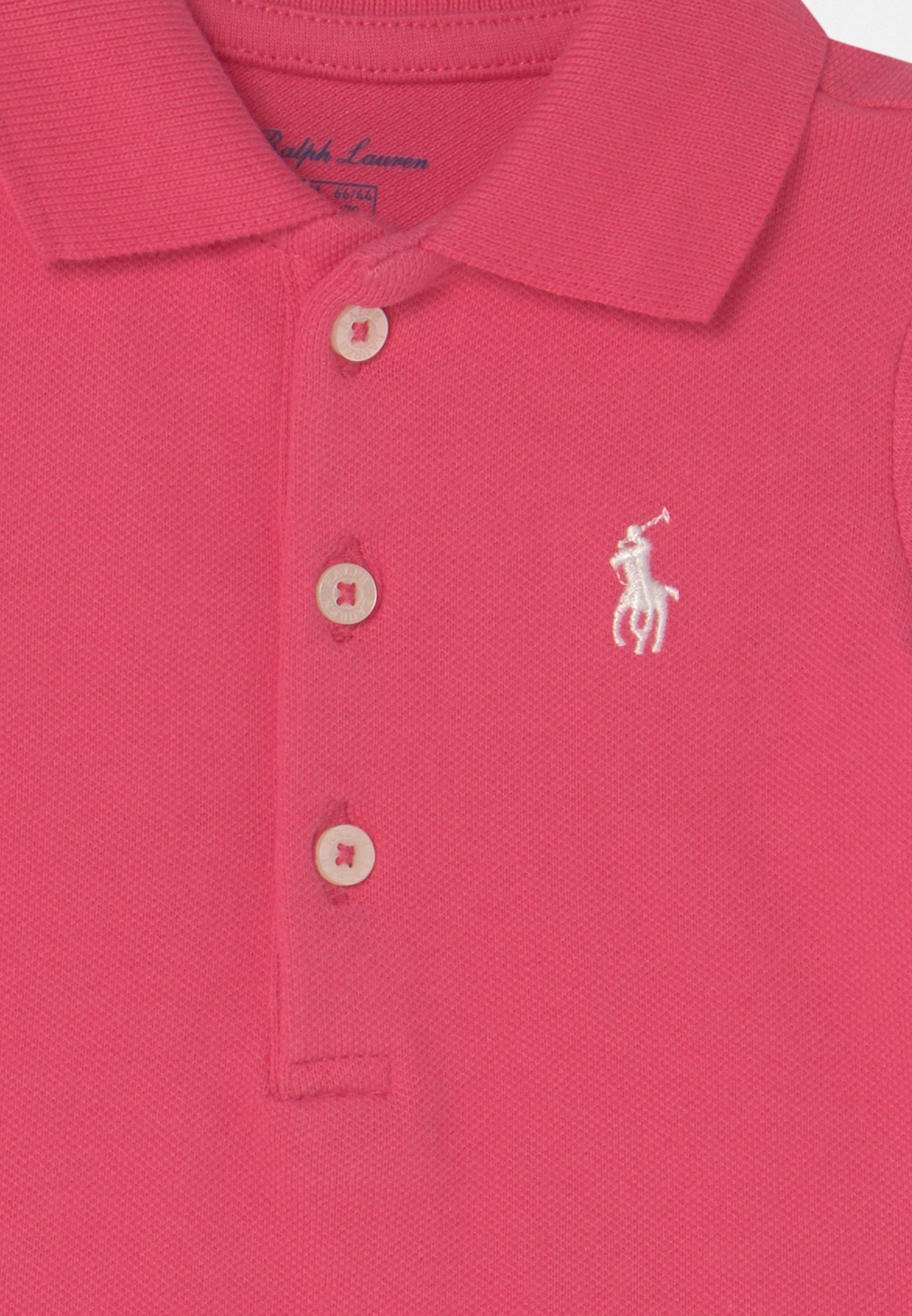 hot pink polo