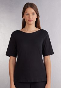 Intimissimi SUPIMA BOAT-NECK - T-Shirt basic - schwarz