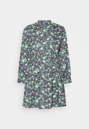 Marc O'Polo DRESS SHOULDER PLEATS SHORT LENGTH - Φόρεμα πουκάμισο - multi