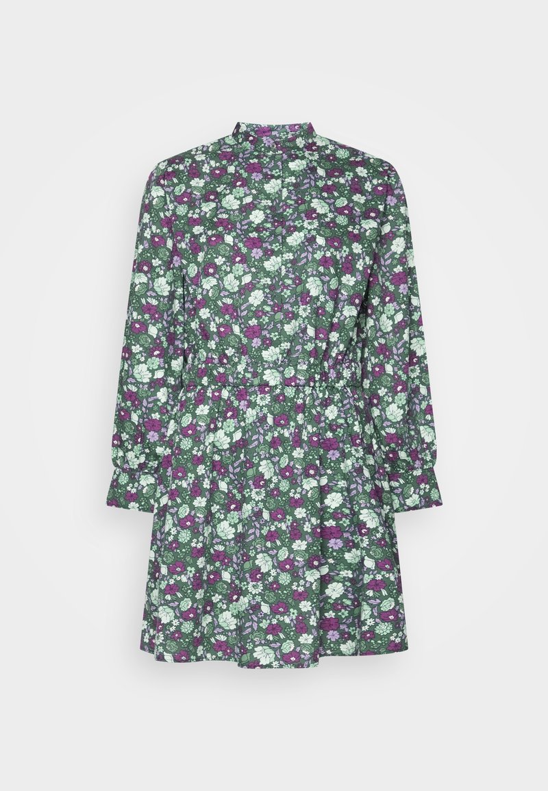 Marc O'Polo DRESS SHOULDER PLEATS SHORT LENGTH - Φόρεμα πουκάμισο - multi