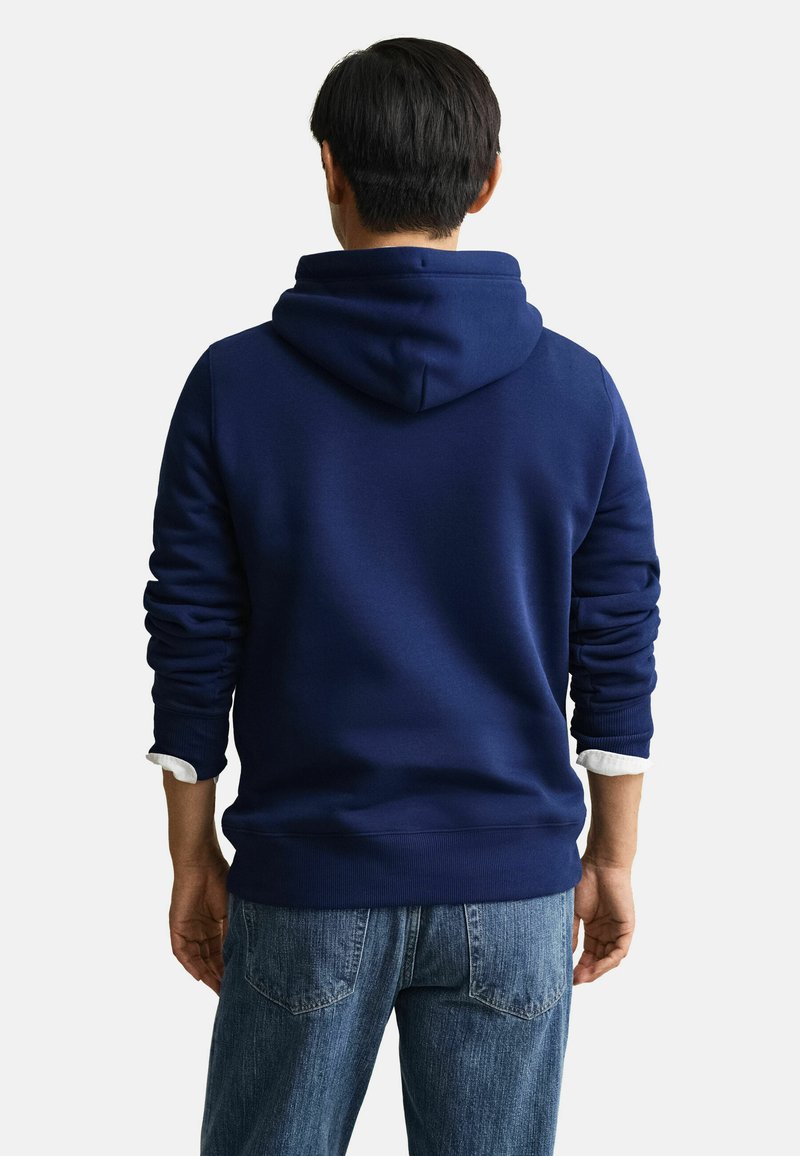 GANT Mikina s kapucí - rich navy