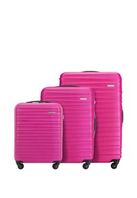 WITTCHEN LUGGAGE SET FROM ABS - Trolley - pink