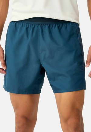 Brooks, DASH REFLECTIVE SHORT - Sports shorts - reflective wordmark indigo